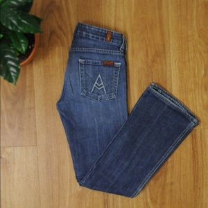 Women’s 7FAM “A” Pocket Bootcut Jeans